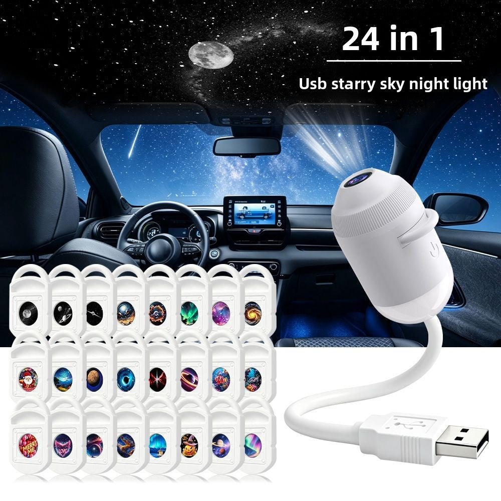 USB Starry Sky Projection Night Light